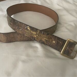 Calleen Cordero leather belt size 32